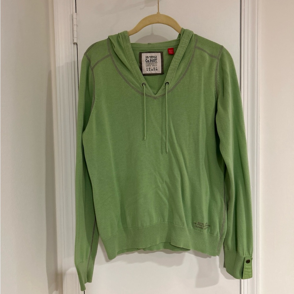Esprit Green Hoodie Top